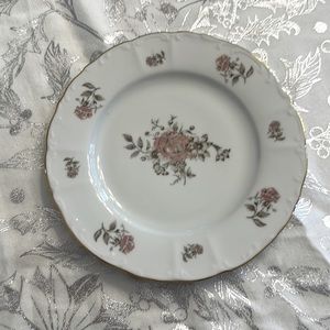 Vtg Bohemian china pattern Maria , 8 bread/dessert plates made in Czechoslovakia